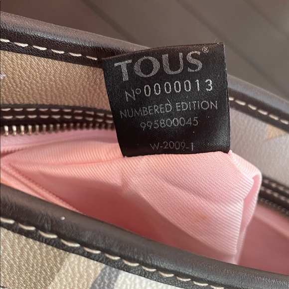 Tous Women's Beige and Brown Patterned Tote Bag - Picture 6 of 8